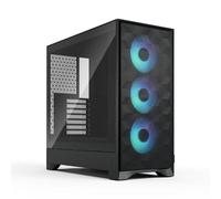 Case Fractal Pop 2 Air Black TG RGB ATX Vetro Temperato RGB