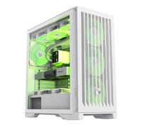 Case GameMax Leader 2 WH Full Tower Bianco ATX RGB Vetro Temperato