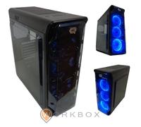CASE GAMING CORTEK GHOST NERO ATX 2.0 3 X FAN VENTOLE 30 LED BLU GHOSTN USB