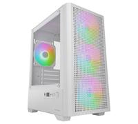 Case Gaming Mars Gaming MC-VECTOR Micro-ATX Mini-ITX 4x 120mm ARGB Vetro Temperato Bianco