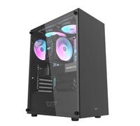 Case Gaming PC Computer Midi Tower ATX ITX M-ATX USB 3.0 Nero Darkflash