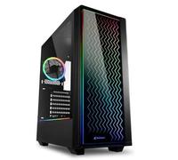 CASE GAMING RGB LIT 200 ATX VETRO TEMPERATO NO ALIMENTATORE