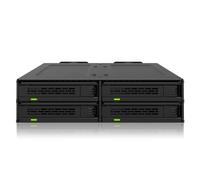 Case ICY DOCK MB324V4P-B per 4 SSD NVMe U.2/U.3 PCIe 4.0 con SlimSAS e ventole