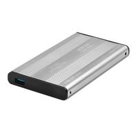 Case in alluminio Qoltec | HDD SSD 2,5" SATA3 | USB 3.0 | Argento