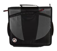 Case it Dual-100 Dual Binder 2-in-1-Ordner mit Rei verschluss (Farbe variiert)