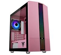 Case Liflig P41 - Gaming Mini Tower, Matx, 12cm Argb Fan, 2xusb3, Side Panel Tem