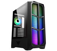 Case Itek VERTIBRA Y210 - Gaming Middle Tower, 12cm ARGB fan, 2xUSB3, Side Panel Temp Glass