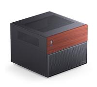 Case Jonsbo N4 Black Micro Tower Acciaio Legno ITX micro ATX SFX Nero