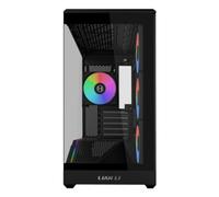LIANLI Vector V100R Mini Tower PC Case, senza colonna, connessione posteriore m-ATX/m-ATX/Mini ITX, dotata di 4 ventole standard ARGB, V100RMIX, autorizzata giapponese