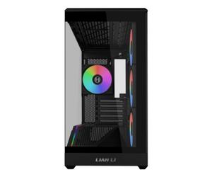 Case Lian-Li Vector V100R MINI Nero micro ATX Vetro Temperato Gaming