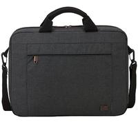 Case Logic ERAA-114 Era Attaché Borsa per Laptop 14" e Tasca Dedicata per un Tablet da 10.5", Nero (Obsidian)