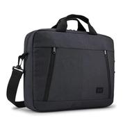 BORSA PER NOTEBOOK CASE LOGIC HUXA214 Black - valigetta 14", poliestere, zip, tracolla