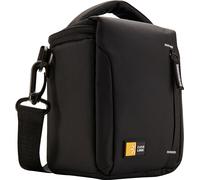 Case-Logic TBC-404 Custodia in Nylon Compatibile con sistema compatto e telecamere ibride / zoom elevato, Nero