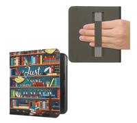 kwmobile Custodia Cinturino Mano Compatibile con KoboLibra Colour Cover - eBook Reader Case - Cover eReader Simil Pelle Ancora un Capitolo