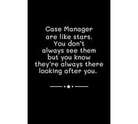 Case Manager Are Like Stars: Lined Journal Notebook