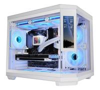 Case Mars Gaming MC-3TCORELCDM LCD 7.2" Bianco Micro-ATX