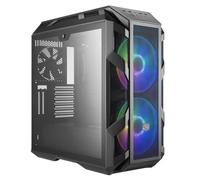 Case MasterCase H500M- 2USB3-Audio I&O-2x 2.5"/3.5"-2x 2.5"-2x 200mm ARGB Front Fans 140mm Rear Fan-Radiator Supp.-NO PSU