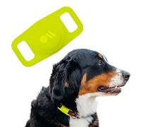 Case-Mate Apple Air-Tag - Custodia per collari per cani, resistente ai graffi, per cani e cani con etichetta ad aria, facile da montare, con porta collare colorato per cani Air-Tags, colore: Lime