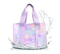 Case-Mate Borsa tote da spiaggia da donna, borsa a tracolla con custodia per telefono, design a prova di punta e cinturino jacquard, grande borsa da viaggio per spiaggia, piscina, concerti, crociera