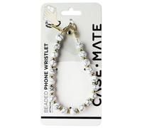 CASE-MATE Cinturino per telefono con perline in marmo - Cordino staccabile per telefono - Cinturino da polso vivavoce - Impugnatura regolabile per telefono per donne - iPhone 14 Pro Max/ 13 Pro Max/