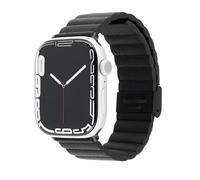 Case-Mate Cinturino di ricambio per Apple Watch da 49 mm, 46 mm, 45 mm, 44 mm, 42 mm, in pelle vegana, per uomo e donna, compatibile con iWatch Ultra 2/1 Series 10/9/8/7/6/5/4/3/2/1/SE, cinturino