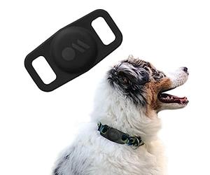 Case-Mate CM046396 Apple Air-Tag Custodia per collari per cani [custodia per cani Air-Tag resistente ai graffi, fissaggio rapido, pratico supporto per collare per cani Air-Tag], colore: nero
