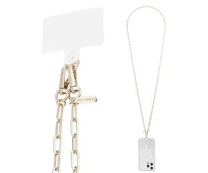 CASE-MATE Cordino a tracolla per telefono [funziona con tutti i telefoni] cinturino per cellulare a mani libere - ciondolo per telefono - supporto per catena da collo per iPhone 14 Pro Max/13 Pro