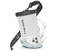 Case-Mate Custodia impermeabile IP68 per telefono, galleggiante con cordino a tracolla, accessorio da viaggio per spiaggia, nave da crociera, compatibile con touch screen, sabbia (sand dollar)