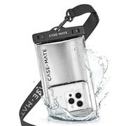 Case-Mate Custodia impermeabile IP68 per telefono, da viaggio, spiaggia, nave da crociera, custodia galleggiante impermeabile con cordino a tracolla per iPhone 16 Pro Max/15 Pro Max/14 Pro/13/12/S24,