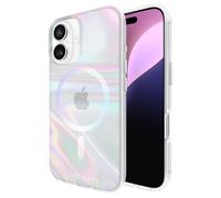 Case-Mate Custodia per iPhone 16 [compatibile con MagSafe] - Elegante custodia iridescente per telefono con protezione dalle cadute da 3,7 m - Cover magnetica di alta qualità per iPhone 16 - Bolla di