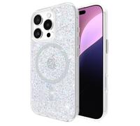 Case-Mate - Custodia per iPhone 16 Pro, compatibile con MagSafe, elegante cover magnetica iridescente con protezione dalle cadute fino a 3,7 m, motivo: scintillante effetto disco