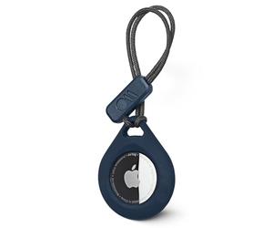 Case-Mate Custodia protettiva resistente per cordino sportivo compatibile con supporto Apple Air-Tag [accessorio Air-Tag resistente ai graffi, antiurto, custodia Air-Tag dal design moderno] - Blu navy