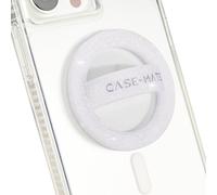 Case-Mate MagSafe - Impugnatura magnetica per telefono, rimovibile, morbida e pieghevole, per iPhone Pro Max 16/15/14/13/12, colore: bianco brillante