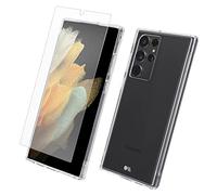 Case-Mate - Serie Tough - Pacchetto di protezione - Custodia e protezione dello schermo per 6.8 Samsung Galaxy Rainbow - Slim - 10 piedi protezione goccia - 6.8 pollici - Trasparente