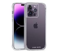 Case-Mate Tough Plus - Custodia trasparente per iPhone 14 Pro da 6,1 pollici, protezione contro le cadute da 4,5 m, compatibile con ricarica wireless, custodia antiurto con tecnologia anti