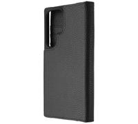 Case-Mate Wallet Folio In Pelle Per Samsung Galaxy S23 Ultra - Nero