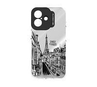 CASE&ME Emily in Paris TPU COVER per iPhone 16, Multicolore