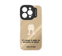 CASE&ME Emily in Paris TPU COVER per iPhone 16 Pro, Multicolore
