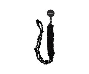 CASE & ME Tessuto Volant Tracolla LACCETTO per Universale Universal, Nero