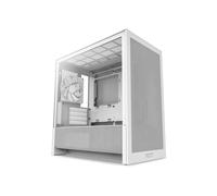 Case medio-torre micro-ATX - NZXT - H3 Flow - Eccellente airflow - Bianco - GPU di grande formato
