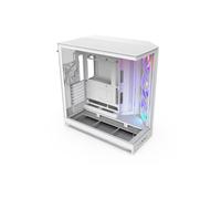 Case medio-torre NZXT H9 Flow RGB - Ventilatori RGB inclusi - Bianco - CM-H92FW-R1