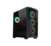 Case medio tower - GIGABYTE - C301 Glass V2 - Vetro temperato - Nero - 2 porte USB 2.0