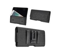 Case Metal Belt Clip Horizontal Textile and Leather with Card Holde...