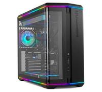 Case Mid-Tower ATX Nox Hummer Anvil Cristallo Curvo ARGB Nero USB 3.0 Type C