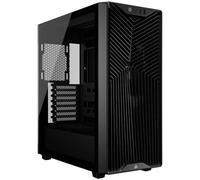 CORSAIR 3200D RS Case PC Mid Tower - 3 Ventole RS120 Incluse, Flusso D'aria Elevato, Compatibile Con Radiatore Da 360 mm, Compatibile Con Schede Madri Con Connessione Inversa - Nero