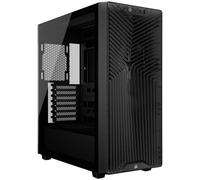CORSAIR 3200D RS Case PC Mid Tower - 3 Ventole RS120 Incluse, Flusso D'aria Elevato, Compatibile Con Radiatore Da 360 mm, Compatibile Con Schede Madri Con Connessione Inversa - Fumo