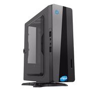 CASE MINI ITX CON ALIMENTATORE 130W INCLUSO CARD READER + 2 X USB 3.0 VESA PC