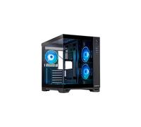 Case Mini Tower Micro ATX - CHIEFTEC - Visio RGB - Nero - Pannelli in vetro - Design elegante