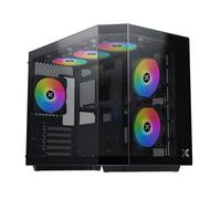 Case Mini Tower Xigmatek Cubi M Nero Vetro Temperato ARGB 6 Ventole