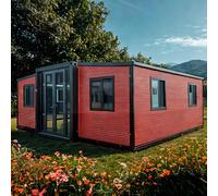 Case minuscole da vendere casa pieghevole prefabbricata del contenitore, casa minuscola modulare con progettazione mobile